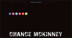 Desktop Screenshot of chancemckinney.com